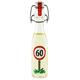 Mini Bügelflasche Likör 60. Geburtstag