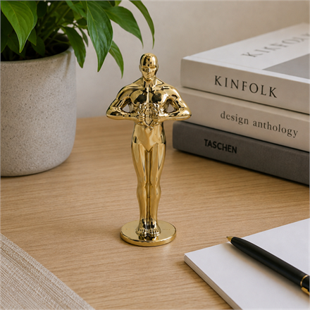 Mini Oscar Sieger Statue
