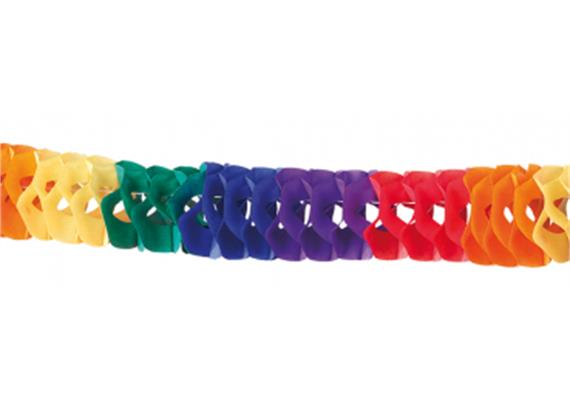 Mini-Papiergirlanden bunt