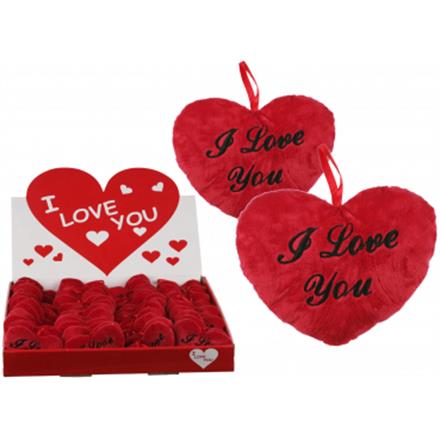 Mini Plüschherz I LOVE YOU