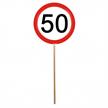 Mini Schilder 50. Geburtstag (12 Stk) | Bild 1
