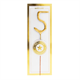 Mini Wunderkerze gold Zahl 5