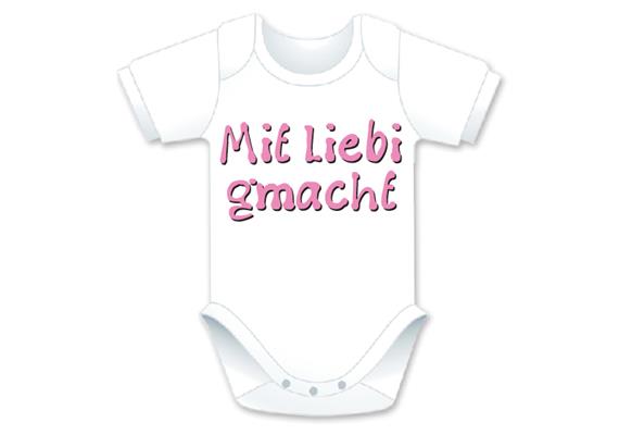 Mit Liebi gmacht Body - Grösse 62/68
