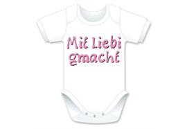Mit Liebi gmacht Body - Grösse 62/68