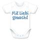 Mit Liebi gmacht Body - Grösse 74/80