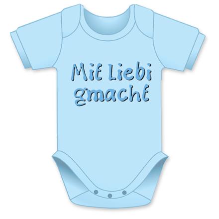 Mit Liebi gmacht hellblau Body