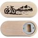 Mountainbike Velo Holz Flaschenöffner