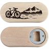Mountainbike Velo Holz Flaschenöffner