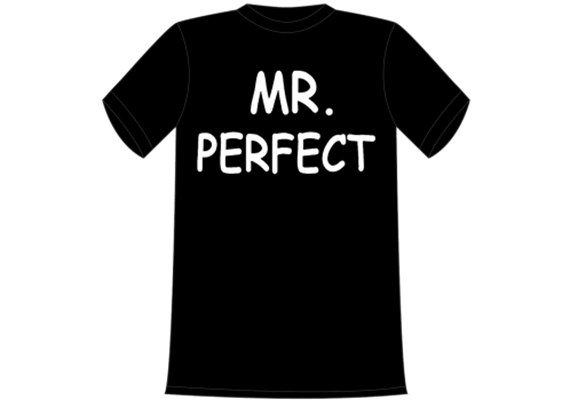 Mr. Perfect T-Shirt - M