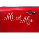 Mr & Mrs Autoaufkleber