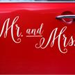 Mr & Mrs Autoaufkleber | Bild 1