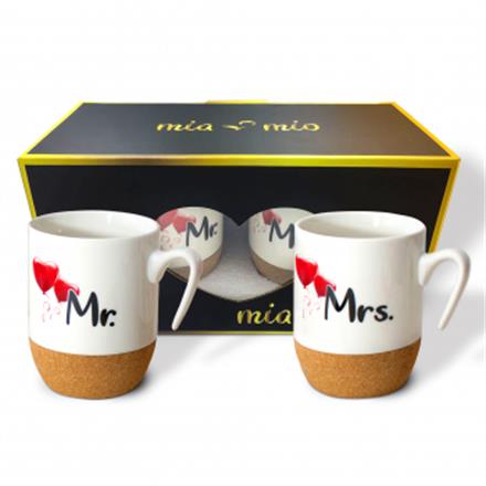 Mr & Mrs Kaffeetassen Kork