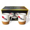 Mr & Mrs Kaffeetassen Kork | Bild 1