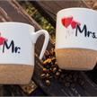 Mr & Mrs Kaffeetassen Kork | Bild 2