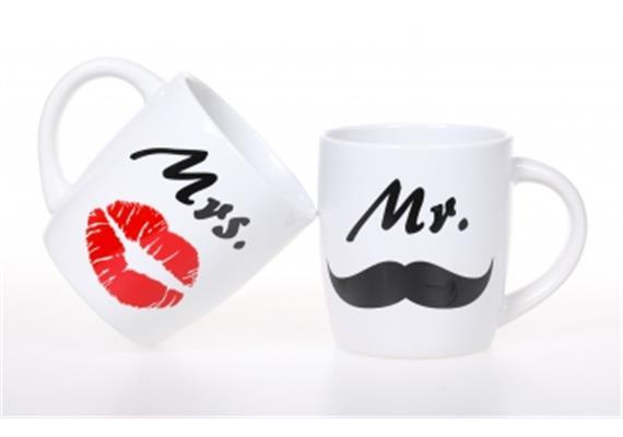 Mr & Mrs Tassen Set | Bild 1