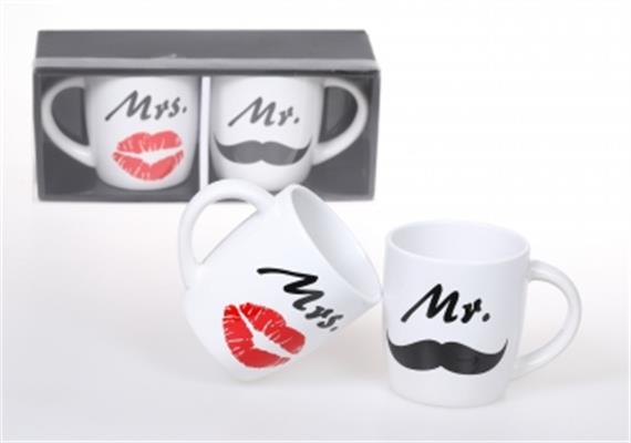Mr & Mrs Tassen Set | Bild 2