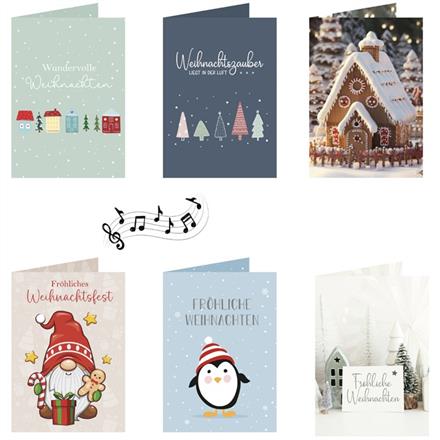 Musikkarten Weihnachten