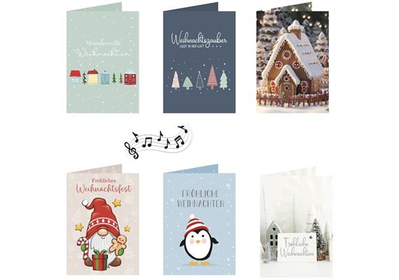 Musikkarten Weihnachten
