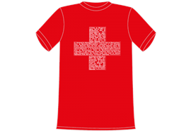 Nationalhymne Schweiz T-Shirt (deutsch) - M
