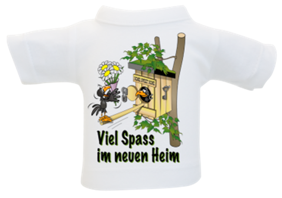 Neuen Heim Mini-T-Shirt