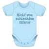 Nicht schlechten Eltern hellblau Body - Grösse 74/80