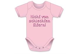 Nicht schlechten Eltern rosa Body - Grösse 74/80