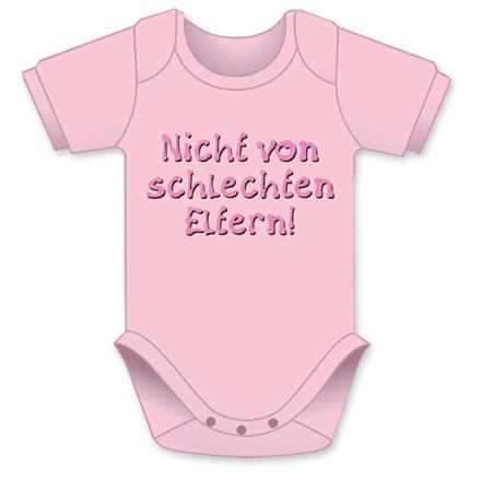 Nicht schlechten Eltern rosa Body
