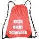 Nicht schubsen Rucksack
