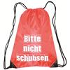 Nicht schubsen Rucksack