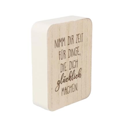 Nimm dir Zeit Holzaufsteller