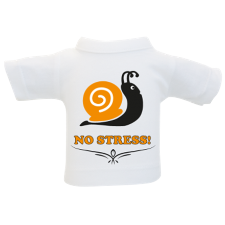 No Stress Mini-T-Shirt