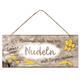 Nudeln Metallschild