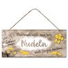 Nudeln Metallschild