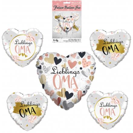 Oma Folienballone (5er-Set)