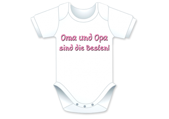 Oma und Opa Body - Grösse 62/68