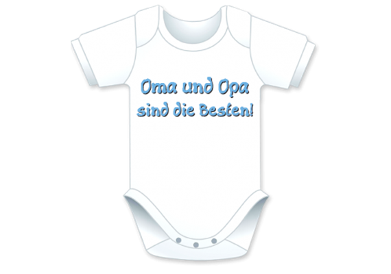 Oma und Opa Body - Grösse 74/80
