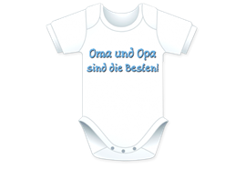 Oma und Opa Body - Grösse 74/80