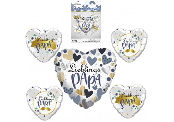 Papa Folienballone (5er-Set)