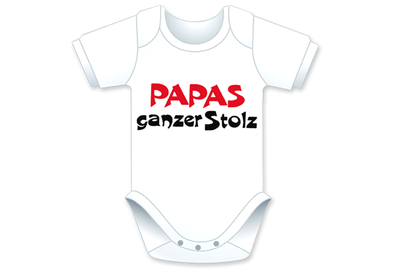 Papas Stolz Body - Grösse 62/68