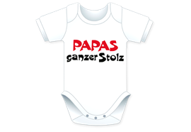 Papas Stolz Body - Grösse 62/68