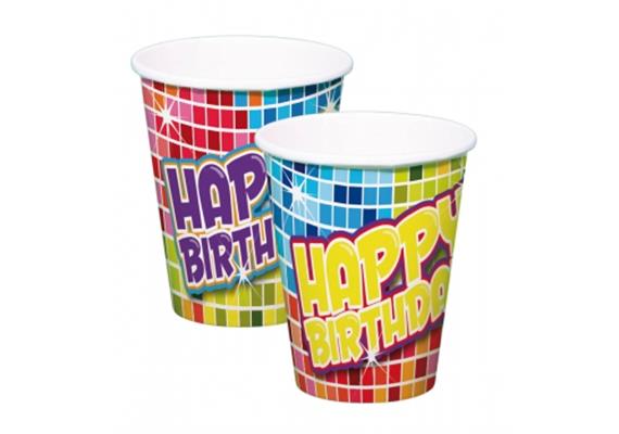 Pappbecher Geburtstag