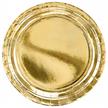 Pappteller rund gold | Bild 1