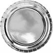 Pappteller rund silber | Bild 1