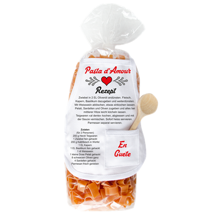 Pasta d'Amour Herz Pasta
