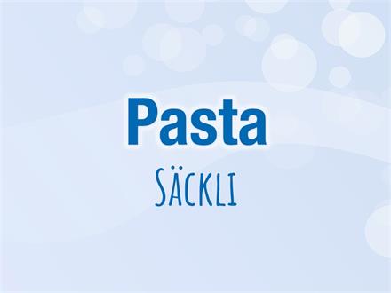 Pasta im Säckli