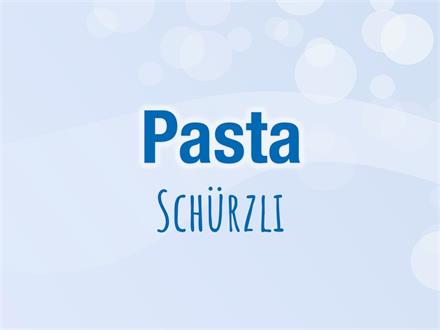 Pasta mit Schürze