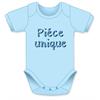 Piéce unique hellblau Body - Grösse 74/80