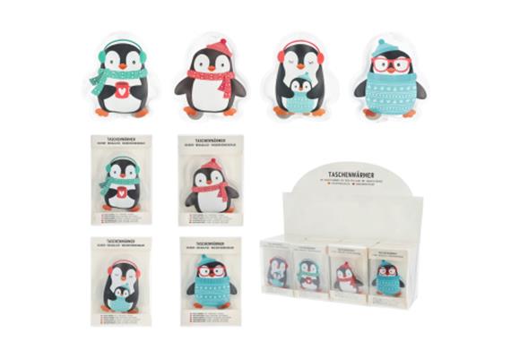 Pinguin Taschenwärmer (Display)