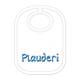 Plauderi Babylatz - Textilfarbe weiss