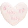 Plüschherz Hello Baby rosa (30 cm)